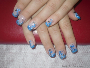 Наращивание ногтей всего - 110 грн ! #378201
