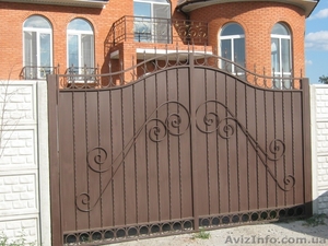  Навесы,  козырьки,  двери,  ворота,  ковка #380849