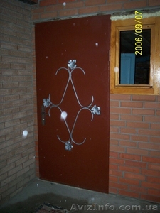 Металлические двери, решётки, ворота, кованые элементы и прочее #402594