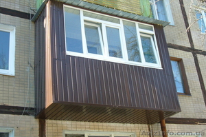 Балконы. Каркасы строительство новых. #424473