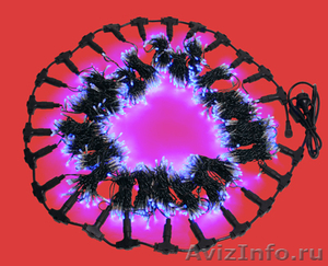 Наружные гирлянды, украшение дома, праздничная иллюминация, монтаж гирлян #416470