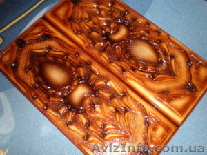 Нарды ручной работы, шахматы, иконы, четки, трости #401953