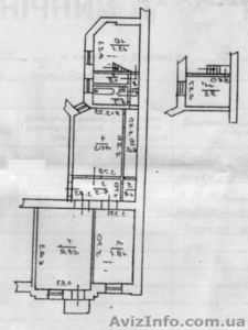 Продам 3-х комн. квартиру в центре города,  ул.Софиевская. #412161