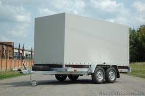 Прицепы «Сантей» - 2500 бортовые под тент с тормозами! #405392