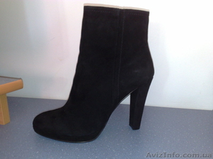 Новые ботильоны Braska,  черные замшевые. Зима! #400683