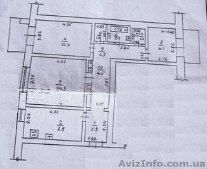 Продам 3-х комн. квартиру в переулке Светлый. #408930