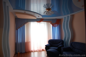 установка натяжных потолков пвх	 #422694