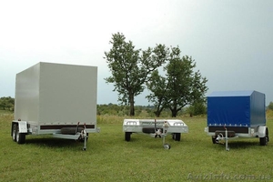 Прицепы «Сантей» 1300 - 1500 бортовые под тент с тормозами! #405397