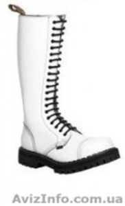 ПРОДАМ БОТИНКИ «STEEL» БЕЛЫЕ,  ВЫСОКИЕ,  РАЗМЕР 38  #408618