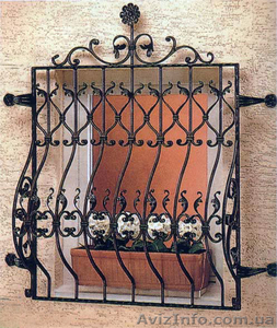 Кованые решетки,  оконные решетки #408236