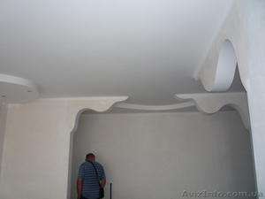 арки, потолки из гипсокартона #414179