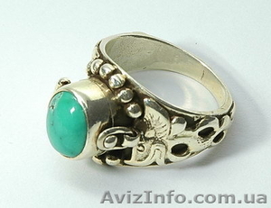 Украшения из серебра и золота с полудрагоценными камнями. #413269