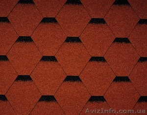 Битумная черепица в Киеве и области. Доставка по Украине. Низкие цены,  гарантия. #418446