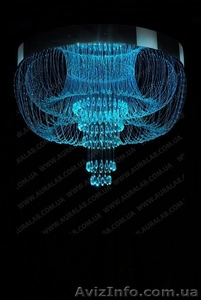 оптоволоконные люстры , светильники , панно. #407310