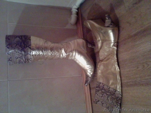 Сапоги c вставками #439891