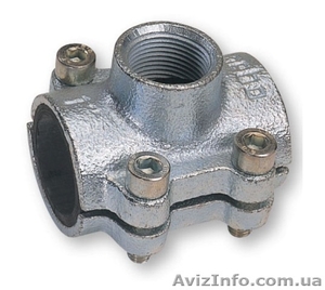 Врезка Гебо (Gebo) в стальные,  чугунные,  ПП и ПЭ трубы.  #442421