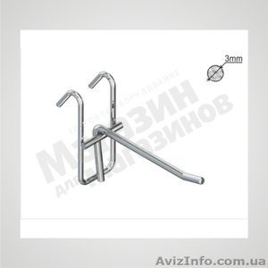 Оборудование для магазинов на основе хромированной решетки #431320