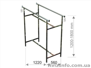 Напольная вешалка стойка для одежды #438244