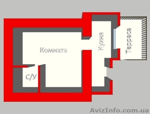 Продам 1 ком. квартиру в центре города,  Маринеско спуск. #445872