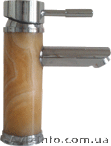 смеситель из натурального камня оникс #437099