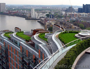 ландшафтный дизайн от Патоля : зеленые кровли и газоны  #451136