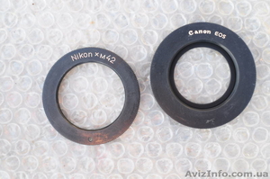 Переходники с М42 на Никон и Кенон #435537