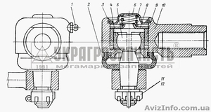 Головка тяги МоАЗ  546-3421016  6442-3421009 правая,  левая рулевое управление,  п #435318
