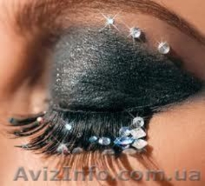 Наращивание норковых ресниц на дому #425882