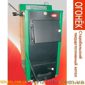 Старобельский твердотопливный котел КОТВ-18 стальной #454904