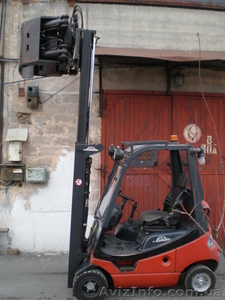 Продам погрузчик LINDE H 18 T-03 с захватами для рулонов б/у #452909