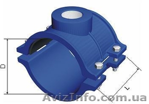 Накладка соединения „RAPIDO PE”. #442108