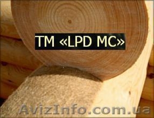 натуральный утеплитель евролен. Продам  Ленточная пакля,  уплотнитель стыков нату #451796