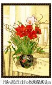 Уникальные восточные картины из керамической плитки #447839