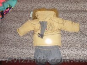 Зимний комбинезон на девочку р.80, 86, 92, 98 на холофайбере Кико / Kikq #444644