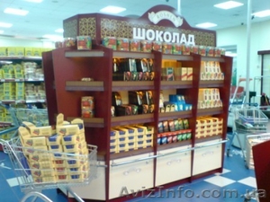 Cтойки,  стенды,  тестер-стенды для новогодних промоакций #453114