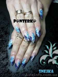 Наращивание ресниц + Ногтей!(материалы Премиум класса)!Недорого! #454388