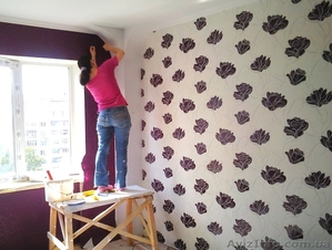 Оклейка обоев цена #460721