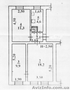 Продам 3-х комн. квартиру на ул.Лазарева. #477505