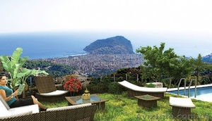 недвижимость  на средиземном море Турции #457538