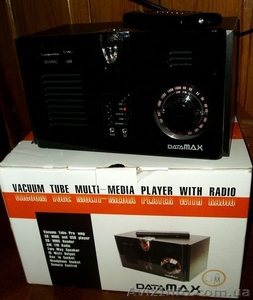 Ламповый нов. Мультимедиа usb SD/MMS  проигрыватель+FM/AM пр. + стерео усилитель #483409