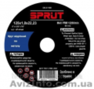 отрезные круги SPRUT от отечественного производителя #478513