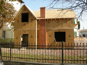 Комплект дома из СИП-панелей по канадской технологии. Монтаж.  #464085