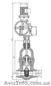 Электропривод Н-А-04,  ПЭМ-А-031 ,  вид привода многооборотный,  исполнение У,  взры #472626