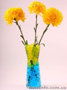 Декоративный гидрогель Water Crystal - Гидрогель желтый. ,  Киев #470473