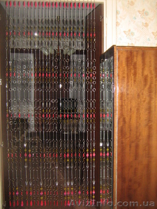 Декоративные шторы из  подвесок и колец #480752