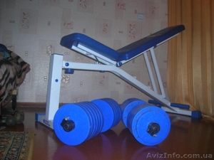  гантели и лавка. #476486