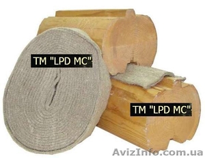 Пакля льняная уплотнитель для сруба дома бани. TM LPD MC-Является произвоУтеплит #465817