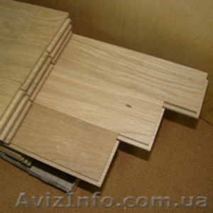 Паркет и комплектующие к деревянным лестницам из дуба от производителя. #482950