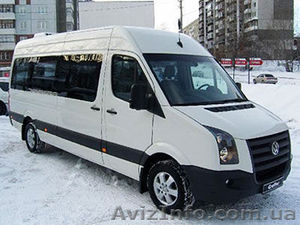 Аренда  микроавтобусов:  Sprinter,   Crafter   2009  г.в.  8-18  мест. #433025