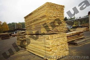 Пиломатериалы Украина,  брус деревянный,  доска обрезная и необрезная.  #461459